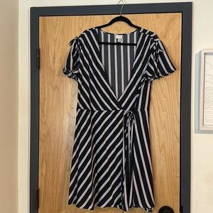 Worn once wrap dress
